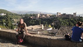 Konečně nalezená vyhlídka na Alhambru