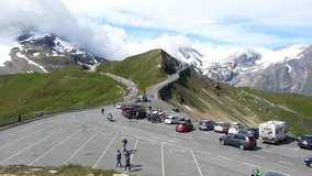 Nejvyšší místo `passu` u slepé odbočky na vrcholek Edelweisspitze