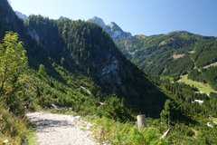 Sobota: Schmied Klettersteig - cesta dolů