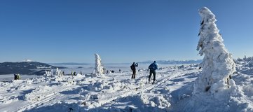 V�hled G�ry Pi�ciu Kopc�w na Babi Goru a Tatry